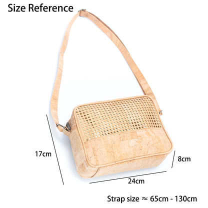 Glitz-Polka Cork Sling Bag